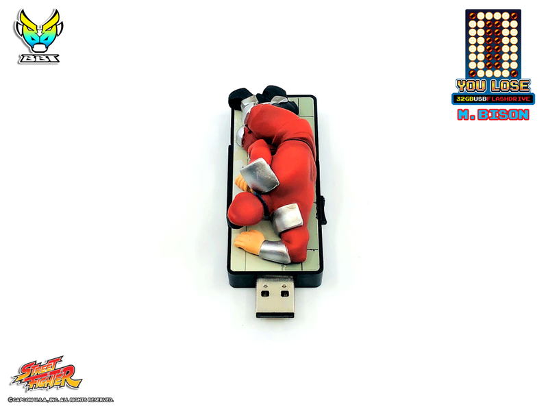Street Fighter You Lose 32gb USB Flash Drive: M. Bison image 3