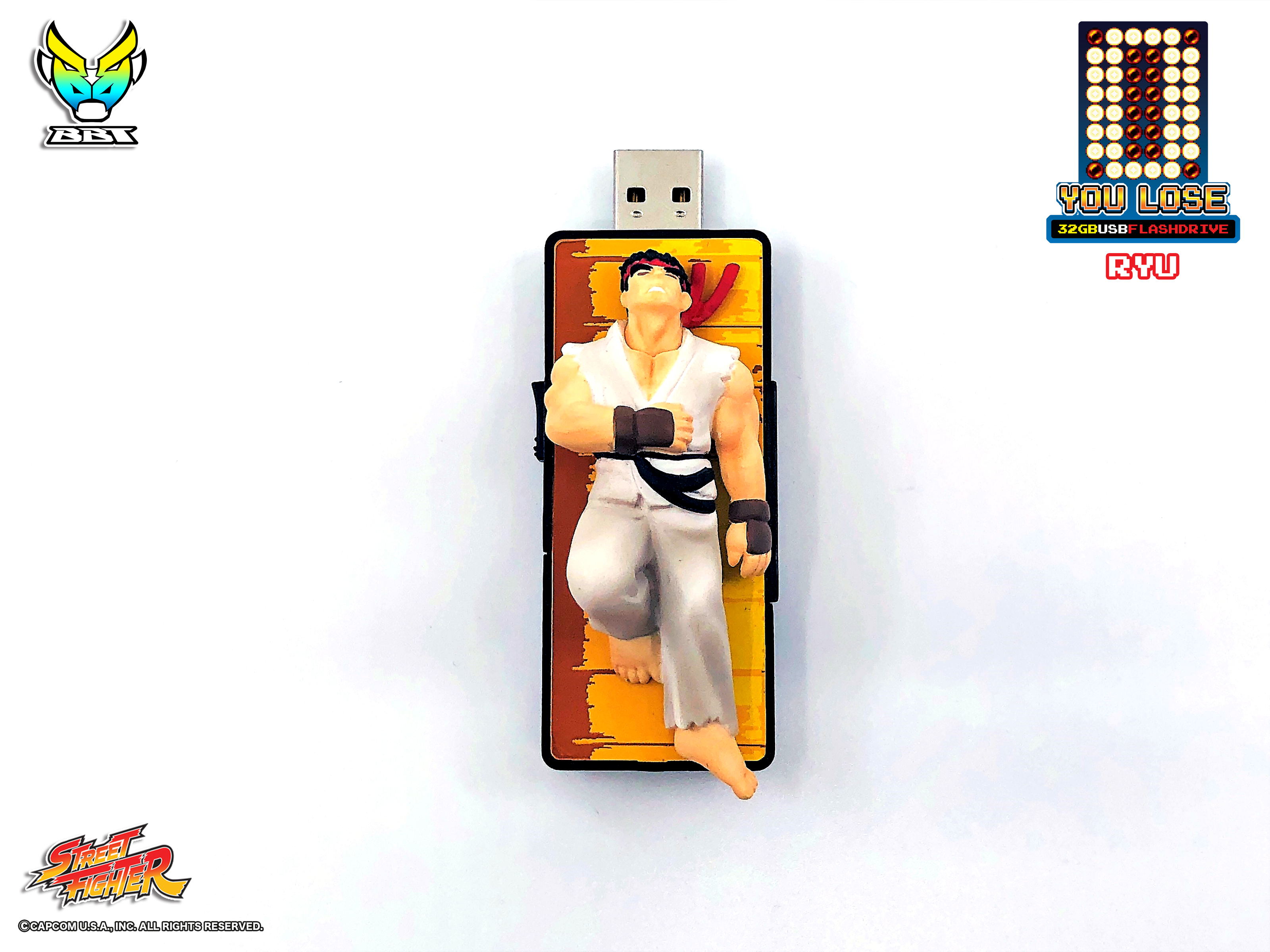 Street Fighter You Lose 32gb USB Flash Drive: Ryu