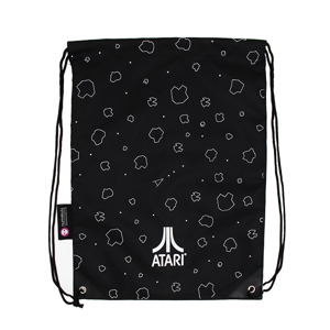 Asteroids Gameplay Cinch/Drawstring Bag_