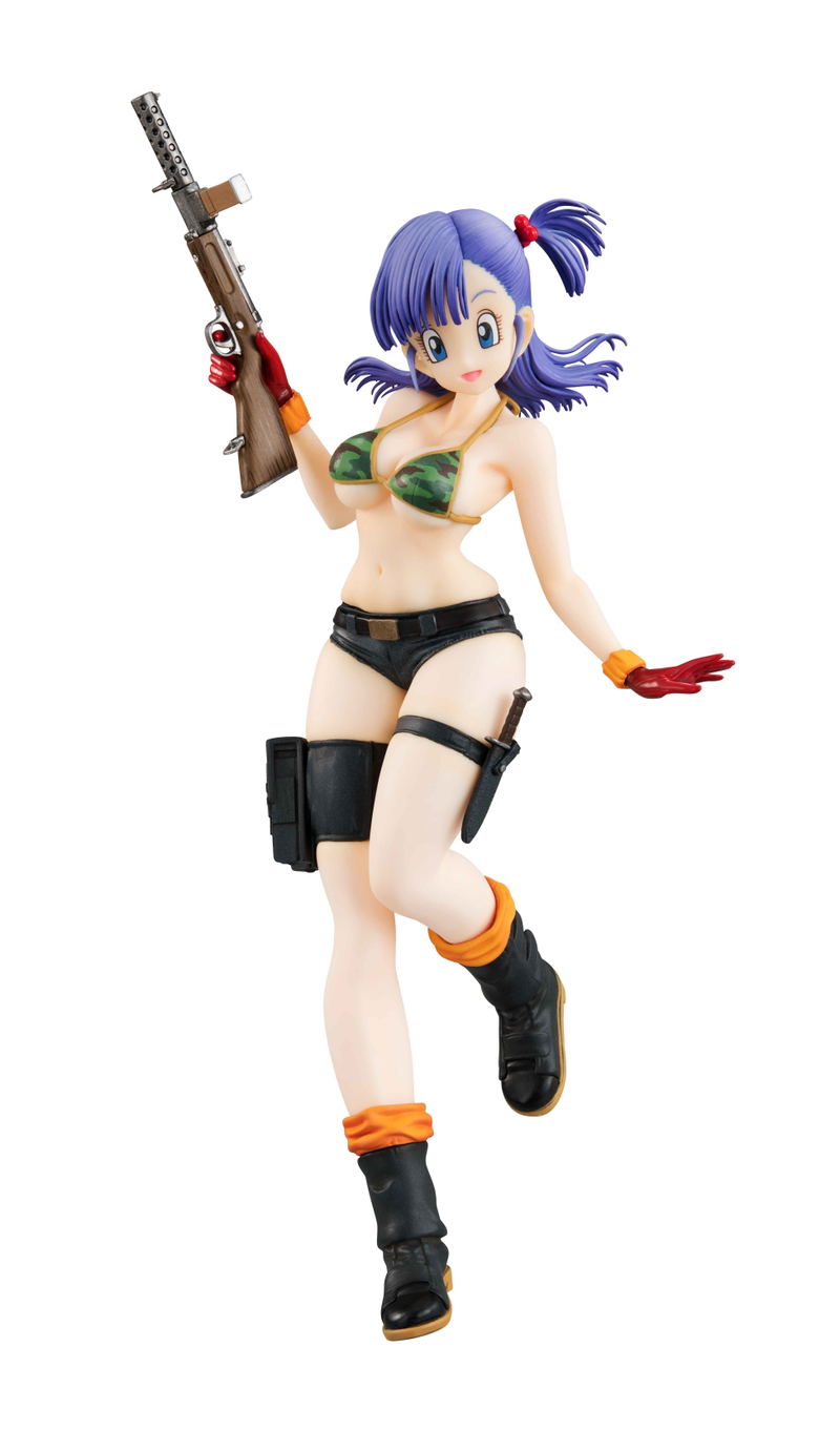 Dragon Ball Gals Dragon Ball Pre-Painted PVC Figure: Bulma Army Ver. Type 2 image 1