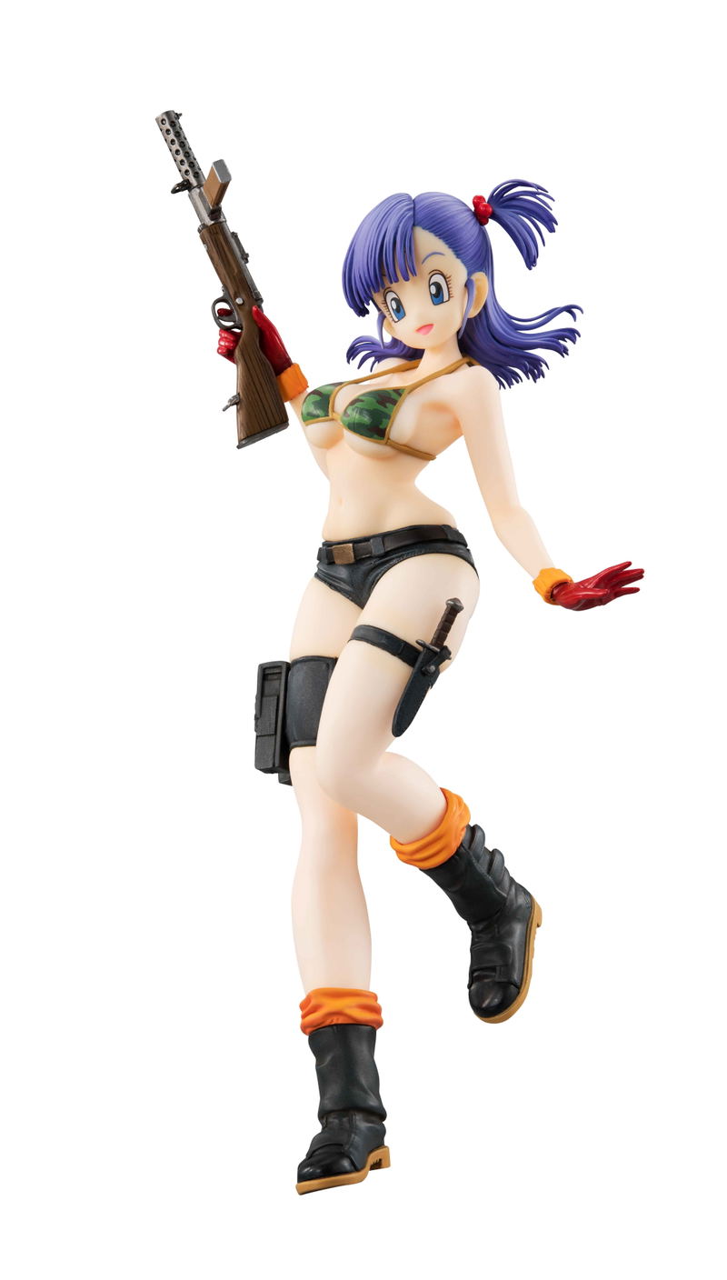 Dragon Ball Gals Dragon Ball Pre-Painted PVC Figure: Bulma Army Ver. Type 2 image 2