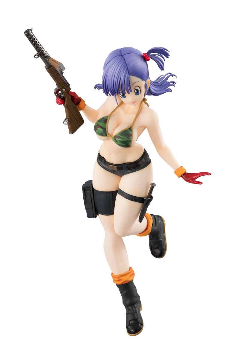 Dragon Ball Gals Dragon Ball Pre-Painted PVC Figure: Bulma Army Ver. Type 2 image 6
