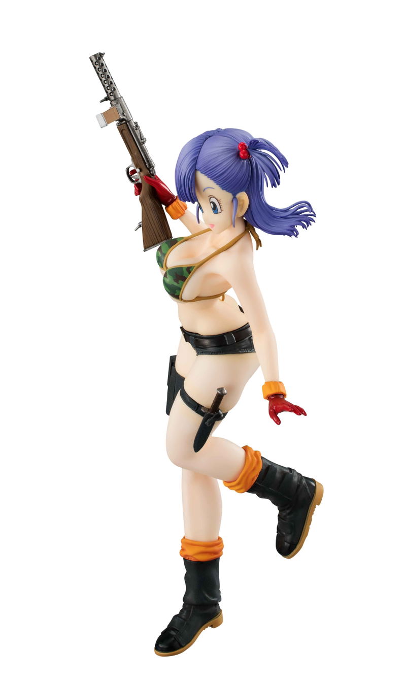 Dragon Ball Gals Dragon Ball Pre-Painted PVC Figure: Bulma Army Ver. Type 2 image 8