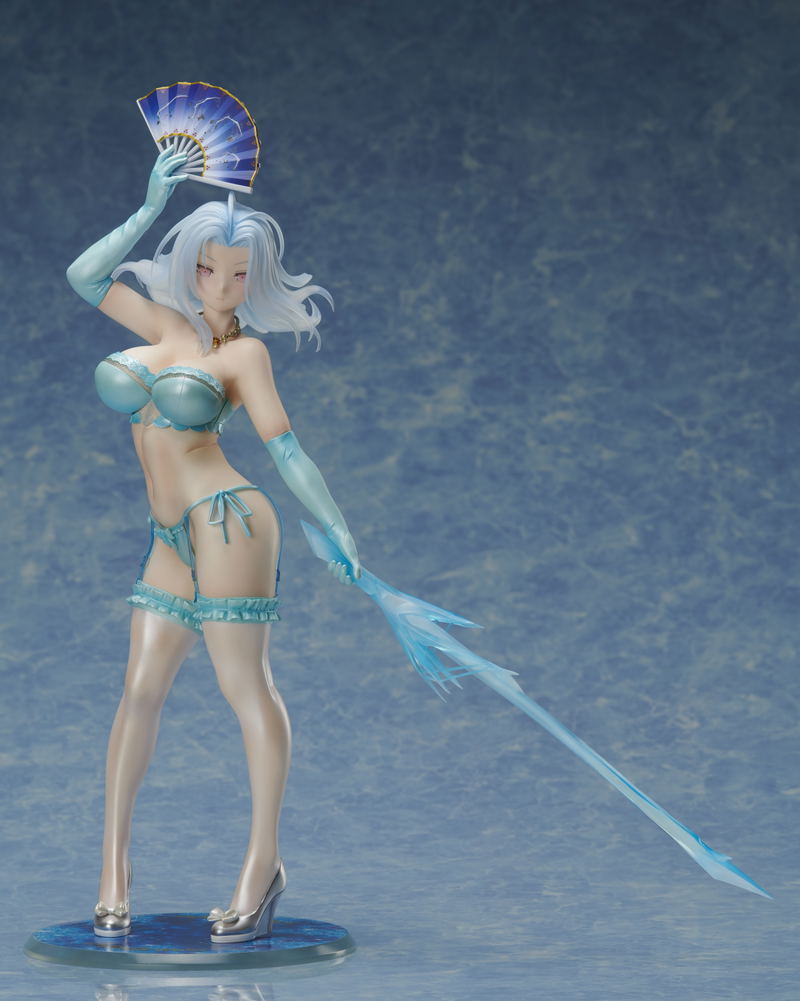 Gokubi Girls Super Premium Senran Kagura NewWave G Burst 1/6 Scale Pre-Painted Figure: Ice Queen Yumi Sexy Lingerie Ver. image 2