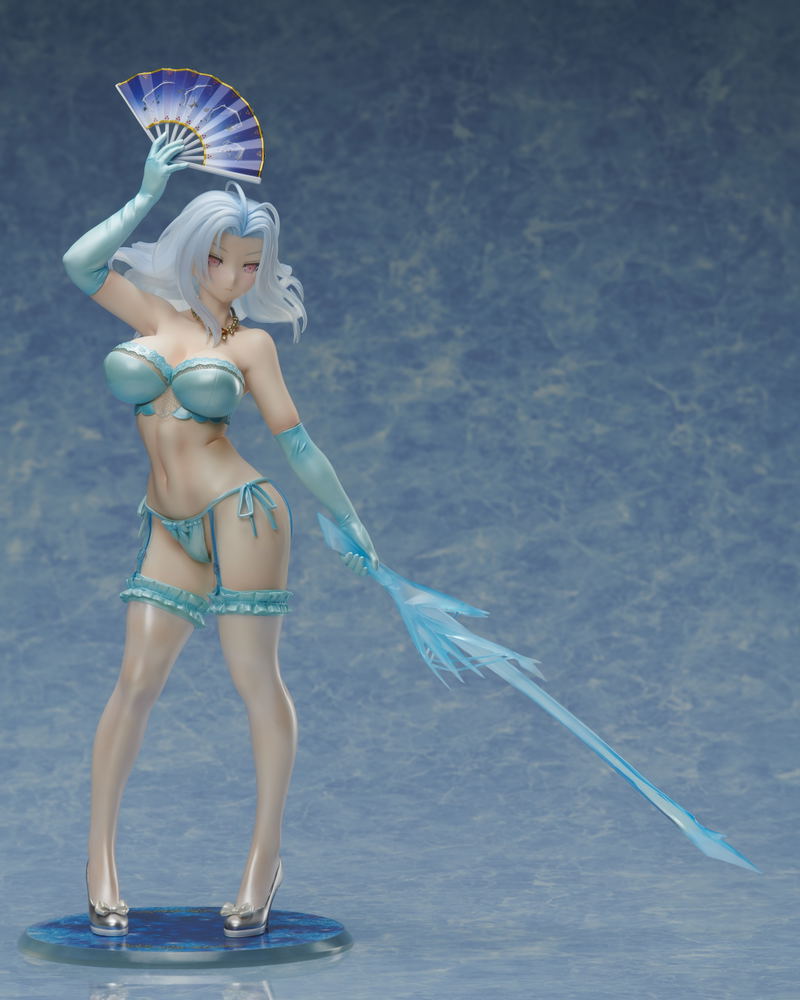 Gokubi Girls Super Premium Senran Kagura NewWave G Burst 1/6 Scale Pre-Painted Figure: Ice Queen Yumi Sexy Lingerie Ver. image 3