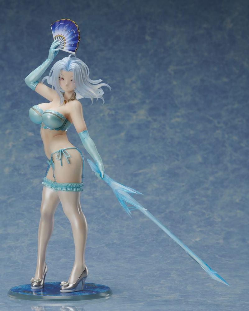 Gokubi Girls Super Premium Senran Kagura NewWave G Burst 1/6 Scale Pre-Painted Figure: Ice Queen Yumi Sexy Lingerie Ver. image 4