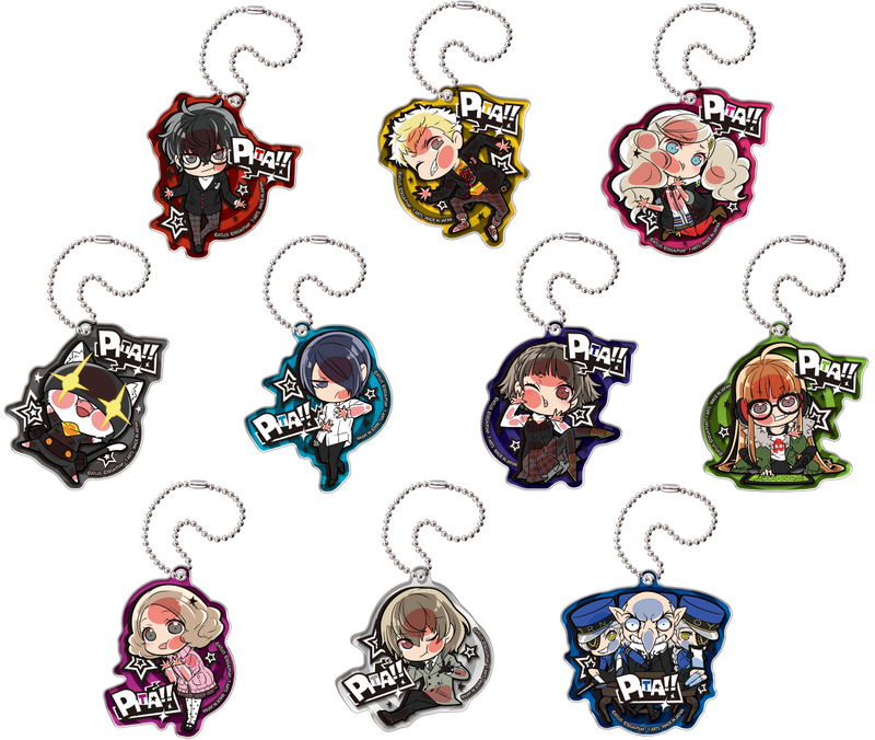 Pita! Defome Persona 5 the Animation Acrylic Keychain (Set of 10 pieces) image 1