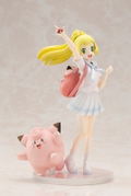 Pokemon Figure Series Pokemon Ultra Sun & Moon 1/8 Scale Pre-Painted Figure: Lillie & Pippi Ganba Ver. thumbnail 1