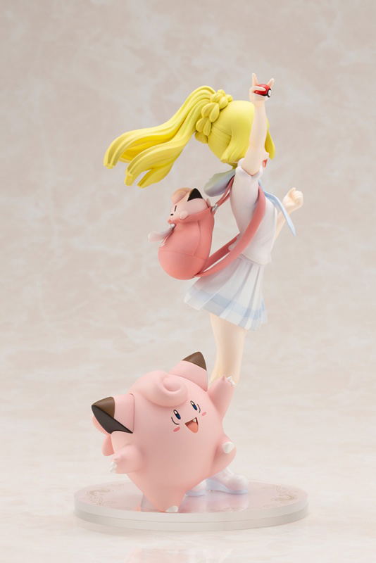 Pokemon Figure Series Pokemon Ultra Sun & Moon 1/8 Scale Pre-Painted Figure: Lillie & Pippi Ganba Ver. image 3