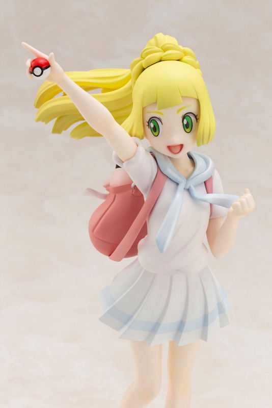 Pokemon Figure Series Pokemon Ultra Sun & Moon 1/8 Scale Pre-Painted Figure: Lillie & Pippi Ganba Ver. image 11