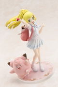 Pokemon Figure Series Pokemon Ultra Sun & Moon 1/8 Scale Pre-Painted Figure: Lillie & Pippi Ganba Ver. thumbnail 12