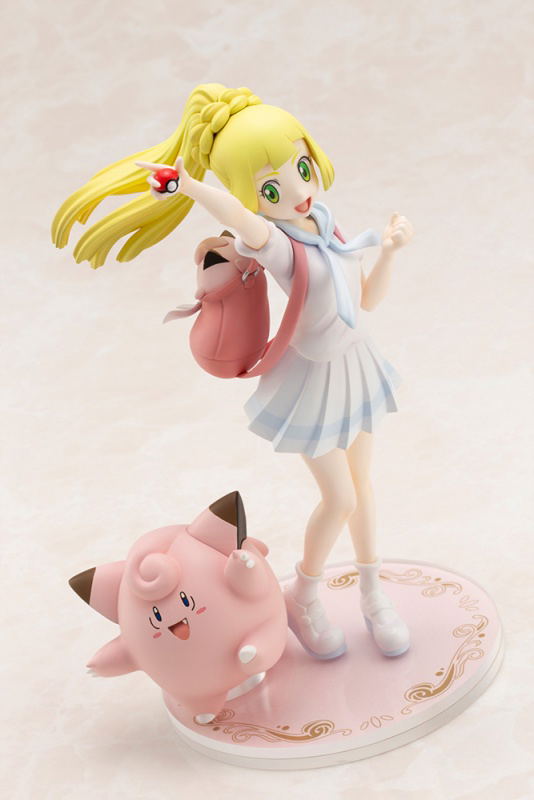 Pokemon Figure Series Pokemon Ultra Sun & Moon 1/8 Scale Pre-Painted Figure: Lillie & Pippi Ganba Ver. image 12