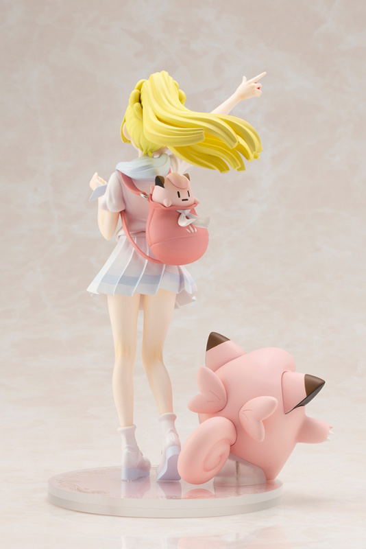 Pokemon Figure Series Pokemon Ultra Sun & Moon 1/8 Scale Pre-Painted Figure: Lillie & Pippi Ganba Ver. image 5