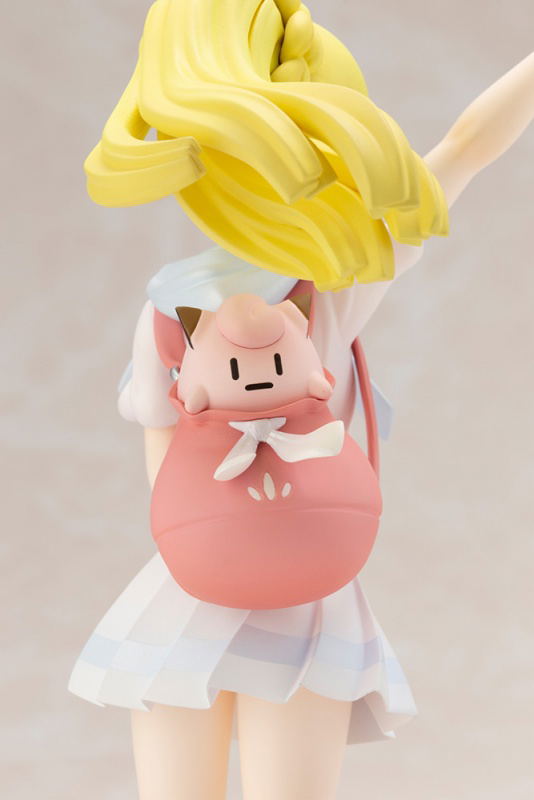 Pokemon Figure Series Pokemon Ultra Sun & Moon 1/8 Scale Pre-Painted Figure: Lillie & Pippi Ganba Ver. image 8