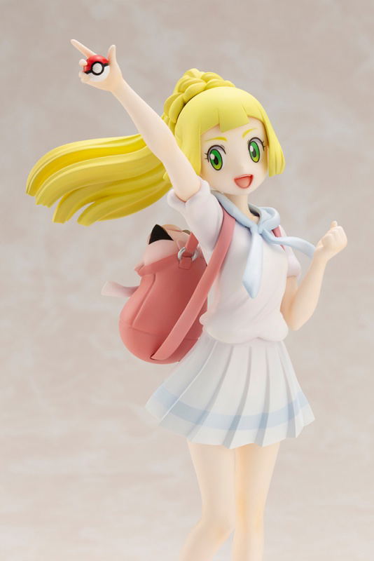 Pokemon Figure Series Pokemon Ultra Sun & Moon 1/8 Scale Pre-Painted Figure: Lillie & Pippi Ganba Ver. image 9