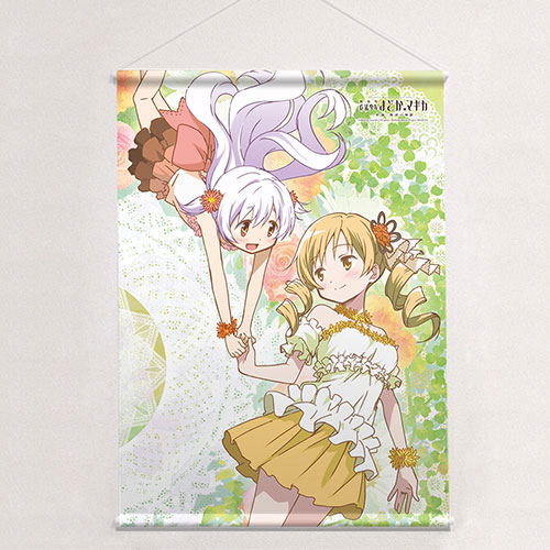 Puella Magi Madoka Magica the Movie Rebellion B2 Wall Scroll: Mami & Nagisa / Blossom image 1