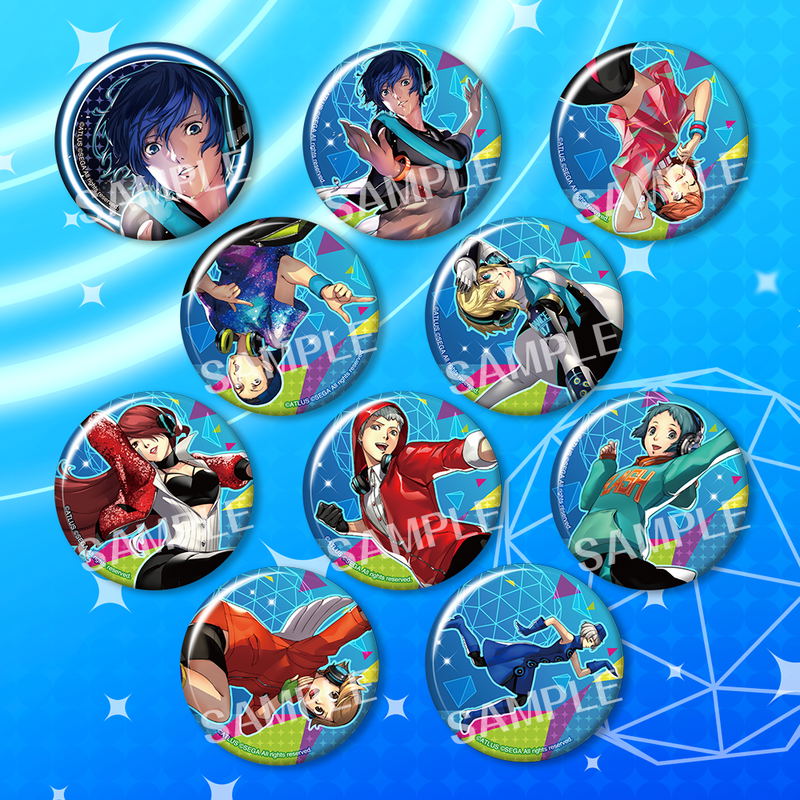 Trading Badge Collection Persona 3 Dancing Moon Night & Persona 5 Dancing Star Night (Set of 20 pieces) image 2