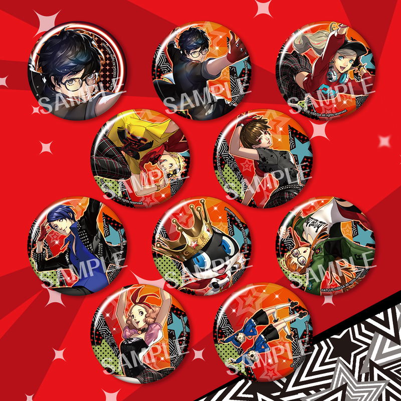 Trading Badge Collection Persona 3 Dancing Moon Night & Persona 5 Dancing Star Night (Set of 20 pieces) image 3