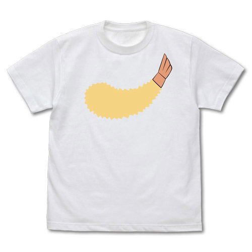 A Place Further Than The Universe - Hinata No Fried Prawn T-shirt White (L Size) image 1