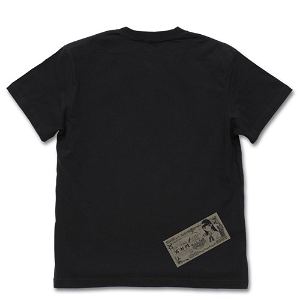 A Place Further Than The Universe - Shirase No Zamaa Miro! T-shirt Black (S Size)