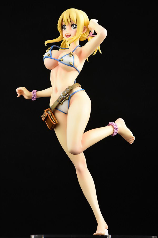 Fairy Tail 1/6 Scale Pre-Painted Figure: Lucy Heartfilia Swimsuit Gravure Style image 3