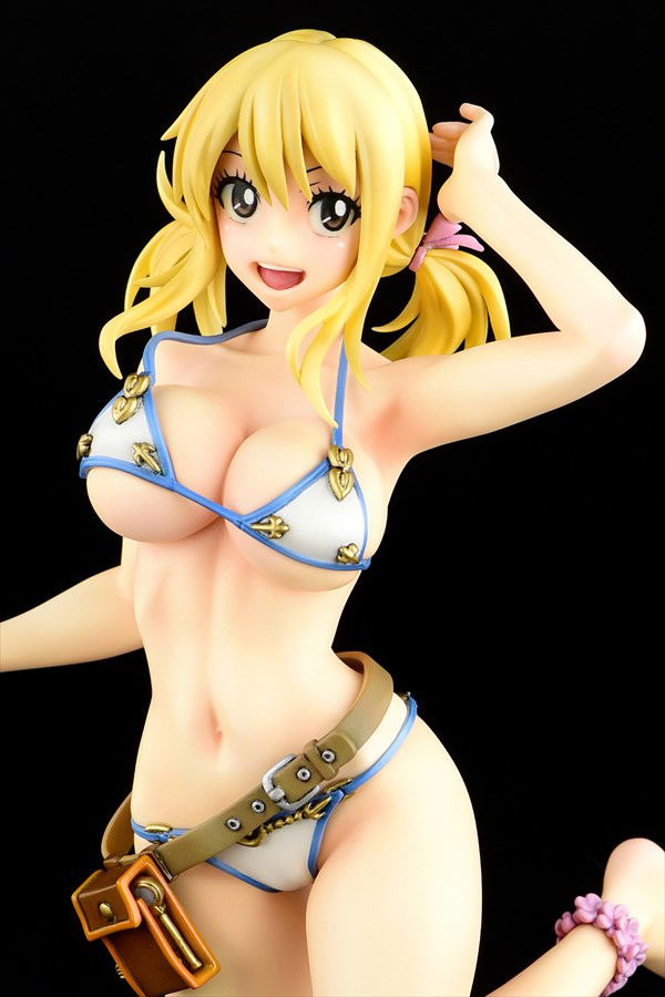 Fairy Tail 1/6 Scale Pre-Painted Figure: Lucy Heartfilia Swimsuit Gravure Style image 4