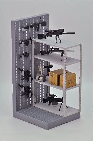 Little Armory 1/12 Scale Model Kit: LD018 Gun Rack D