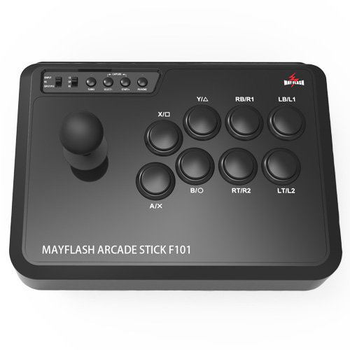 Mayflash Arcade Stick F101 for PC/PS3/Switch image 1