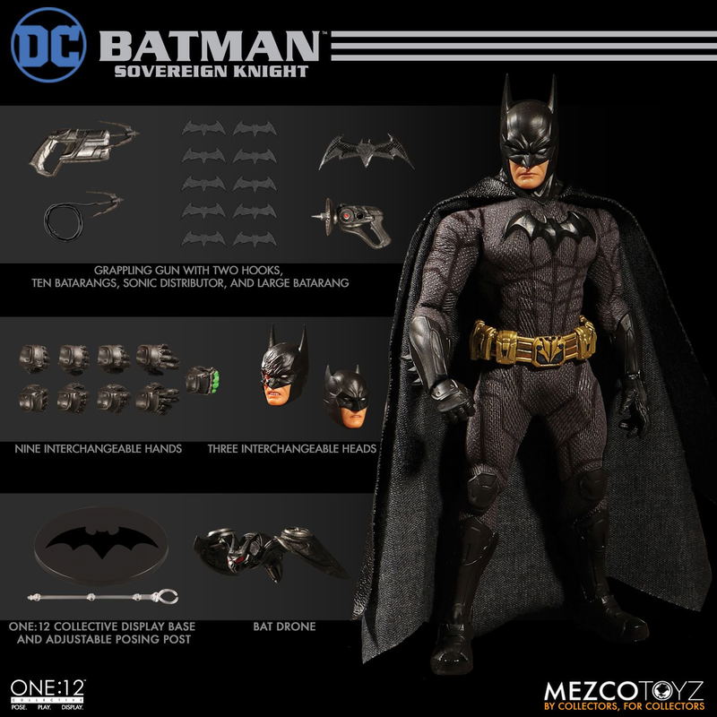 One:12 Collective Action Figure: Batman Sovereign Knight image 15