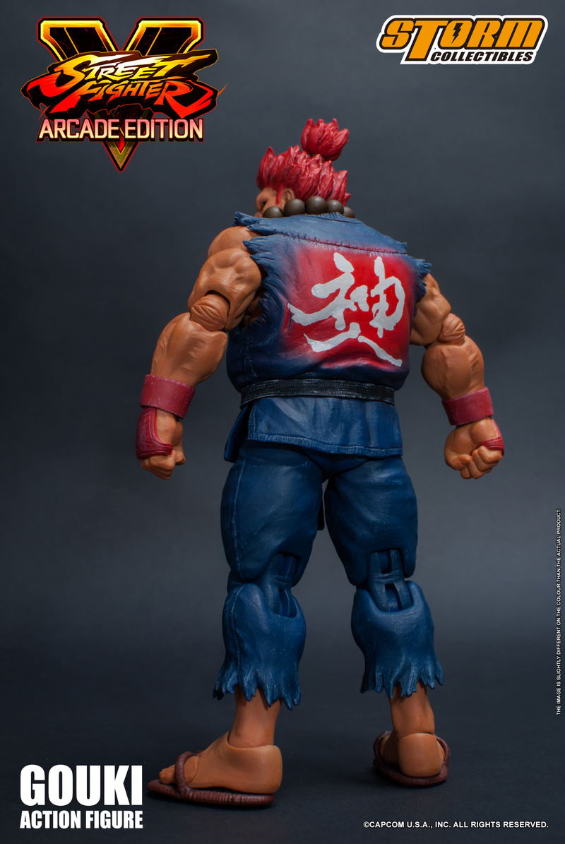 Street Fighter V 1/12 Scale Pre-Painted Action Figure: Gouki Nostalgia Costume Ver. image 1