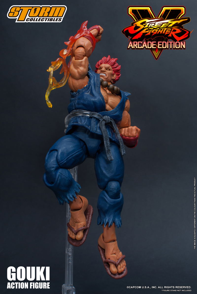 Street Fighter V 1/12 Scale Pre-Painted Action Figure: Gouki Nostalgia Costume Ver. image 12
