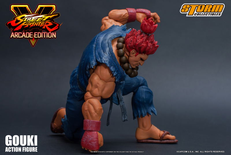 Street Fighter V 1/12 Scale Pre-Painted Action Figure: Gouki Nostalgia Costume Ver. image 4