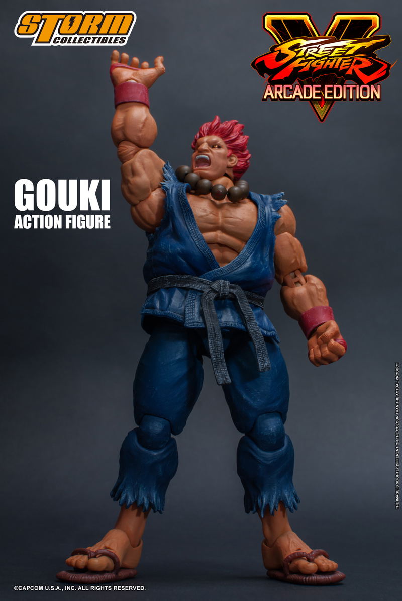 Street Fighter V 1/12 Scale Pre-Painted Action Figure: Gouki Nostalgia Costume Ver. image 5