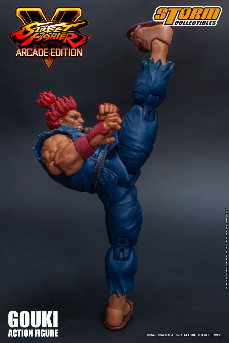 Street Fighter V 1/12 Scale Pre-Painted Action Figure: Gouki Nostalgia Costume Ver. image 6