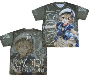 The Idolm@ster Million Live! - Kaori Sakuramori Full Graphic T-shirt (M Size)_