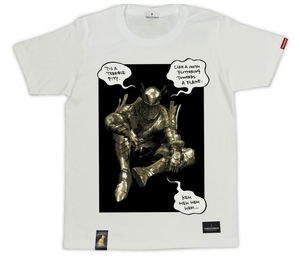 Dark Souls × Torch Torch - Knight Lautrec T-shirt White (L Size)_