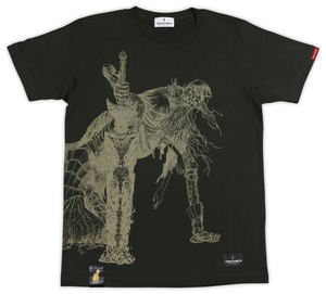 Dark Souls × Torch Torch - Twin Princes: Lothric & Lorian T-shirt Black (XL Size)_