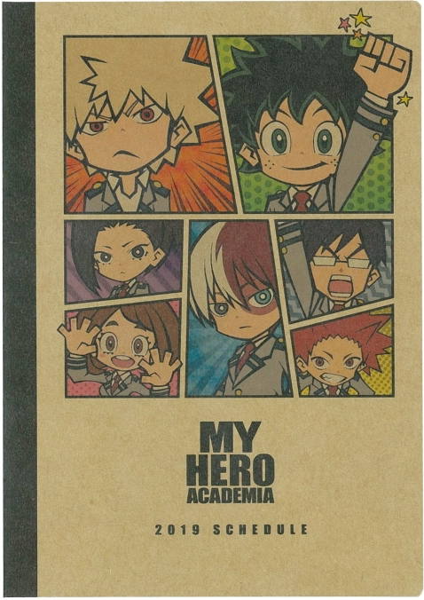 My Hero Academia 2019 Schedule Note