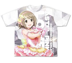 The Idolm@ster Cinderella Girls - Pastel Pink Love Kanako Mimura Full Graphic T-shirt (M Size)