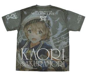 The Idolm@ster Million Live! - Kaori Sakuramori Full Graphic T-shirt (M Size)