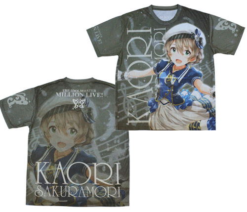 The Idolm@ster Million Live! - Kaori Sakuramori Full Graphic T-shirt (XL Size) image 1