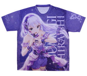 The Idolm@ster Million Live! - Tsumugi Shiraishi Full Graphic T-shirt (S Size)_