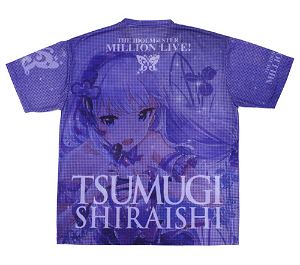 The Idolm@ster Million Live! - Tsumugi Shiraishi Full Graphic T-shirt (XL Size)