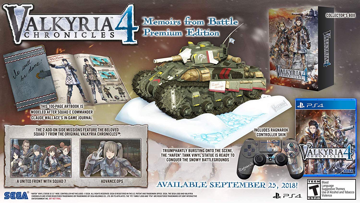 Valkyria Chronicles 4 [Memoirs from Battle Premium Edition] — Import Game Deal