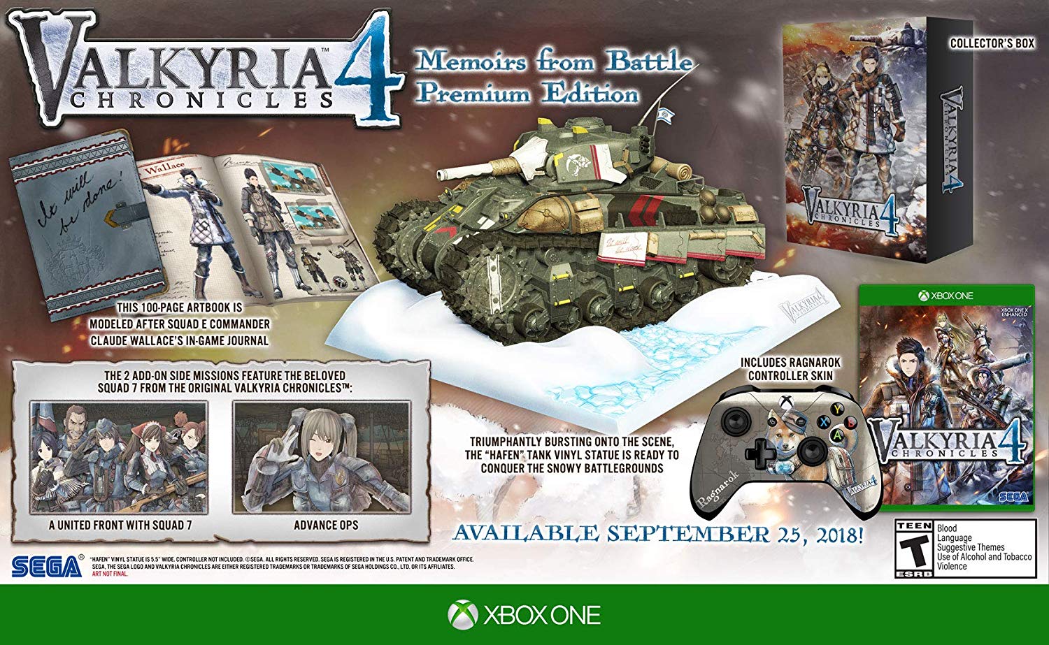 Valkyria Chronicles 4 [Memoirs from Battle Premium Edition] — Import Game Deal
