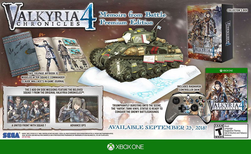 Valkyria Chronicles 4 [Memoirs from Battle Premium Edition] image 1