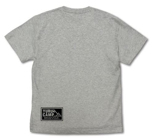 Yurucamp - Aoi Inuyama T-shirt Mix Gray (M Size) image 2