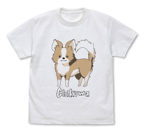 Yurucamp - Chikuwa T-shirt White (M Size) image 1