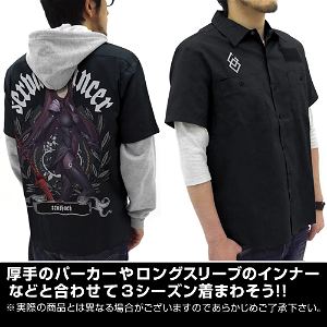 Fate/Grand Order - Scathach Full Color Work Shirt Black (L Size)