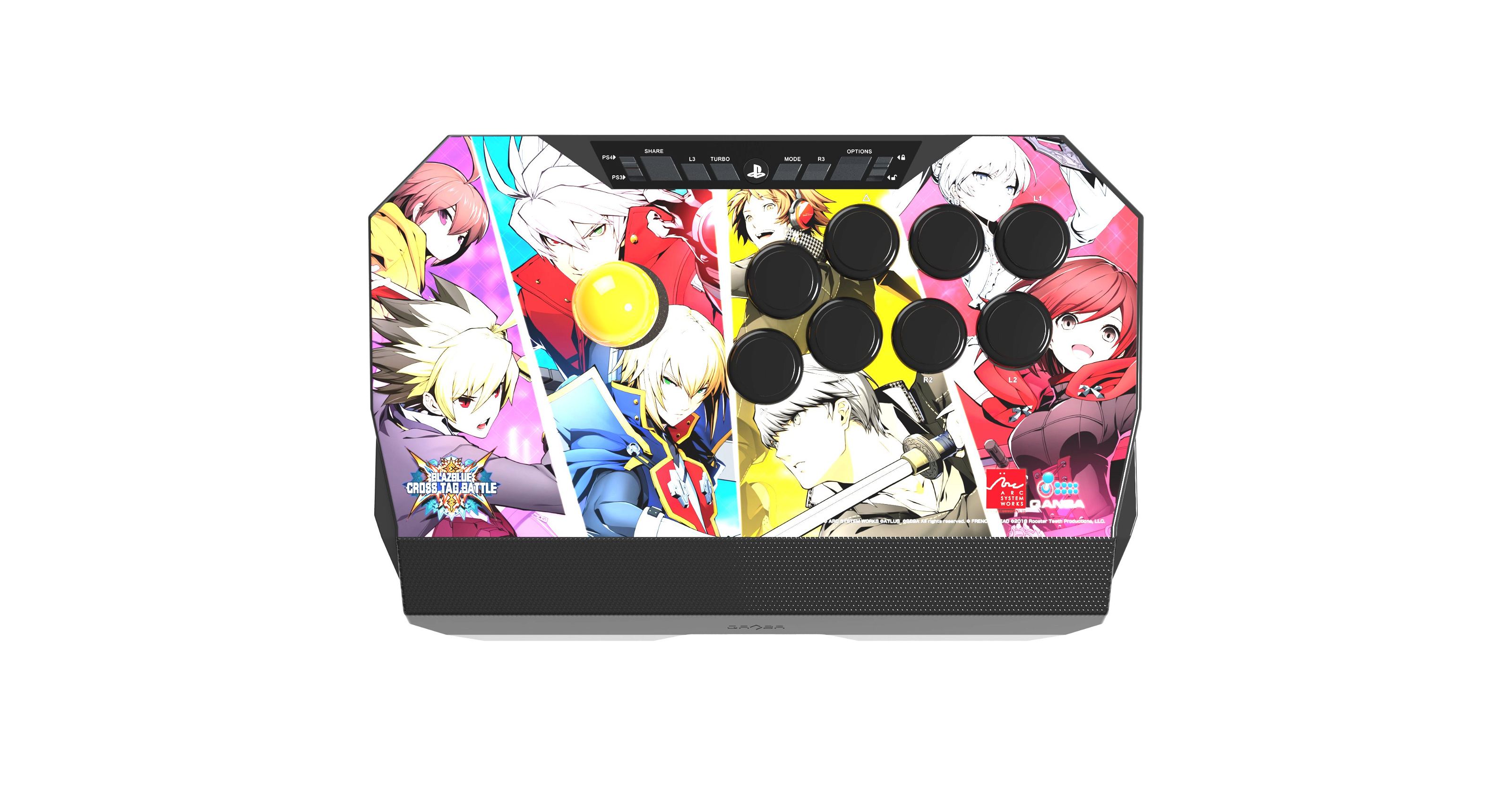Blazblue Cross Tag Battle Drone Arcade Joystick for PS4/PS3/PC for 